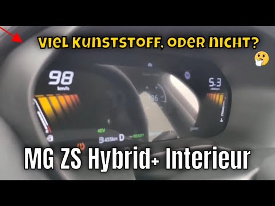 2024 MG ZS Hybrid+ (Interieur): günstiges SUV mit Premium-Innenraum? | die Fakten