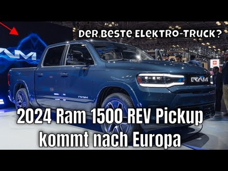Ram 1500 REV: Elektro-Truck 2025 kommt nach Europa | die Fakten