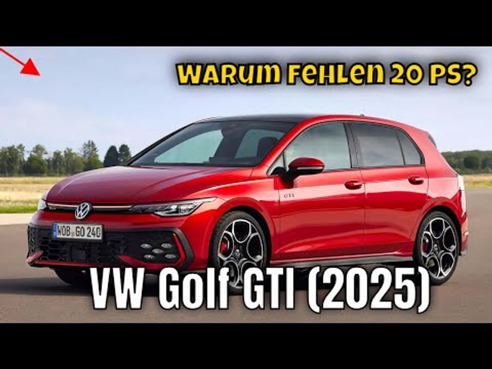Facelift VW Golf GTI MK8.5 (2025) | warum weniger USA-Power? | die Fakten