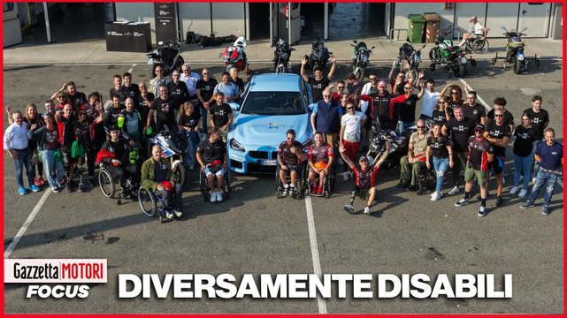 Bmw, l'inclusione scende in pista: i corsi di guida a Cervesina con la Diversamente Disabili Onlus