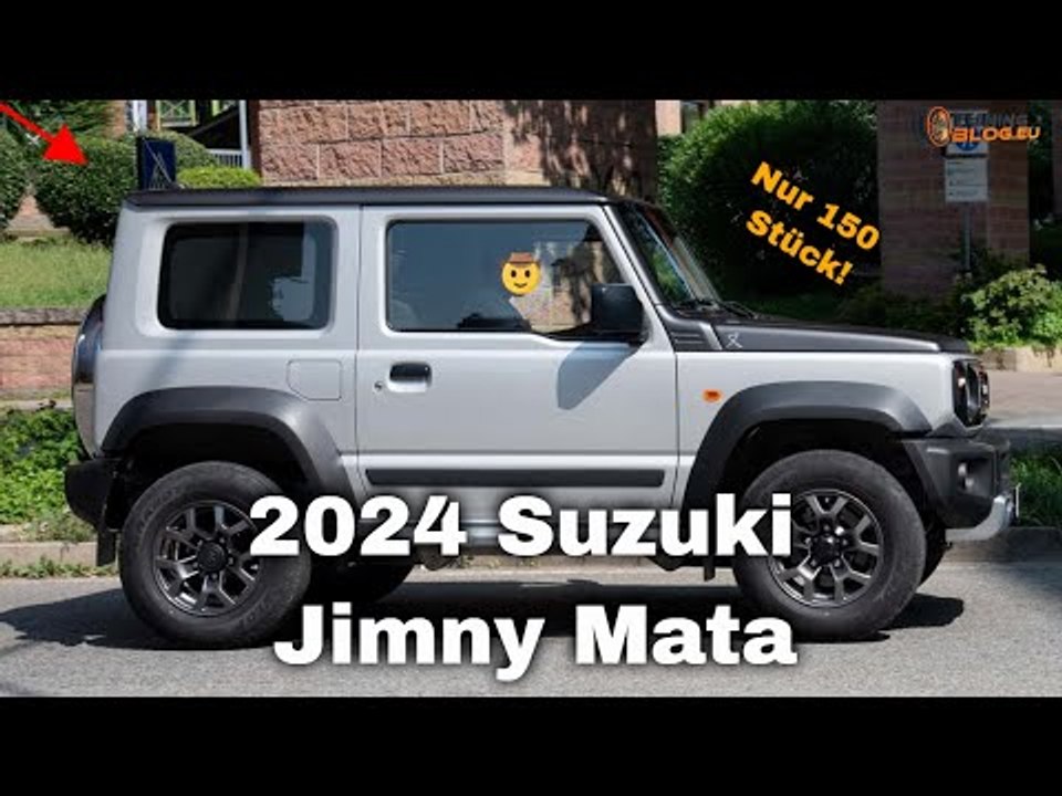 Suzuki jimny mata 2024: limitierte sonderedition, nur 150 fahrzeuge