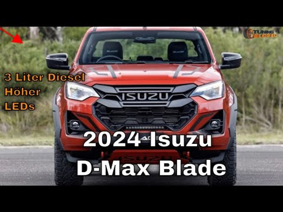 2024 Isuzu D-Max Blade: der ultimative Offroad-Pick-up? | technische Details