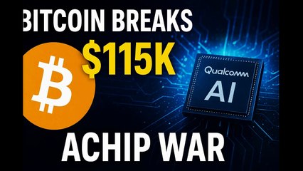 🚀 Bitcoin Breaks $115K! | AI Chips War Begins (Crypto & AI News — Oct 27–30, 2025)