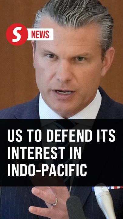 US secretary of war meets and tells Chinese side it will defend its interests