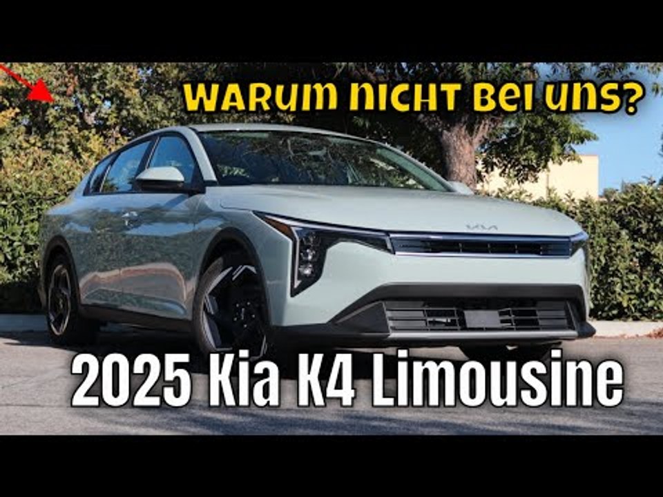 2025 Kia K4 (Limo & Hatchback): ein Auto, das Europa verpasst | die Fakten