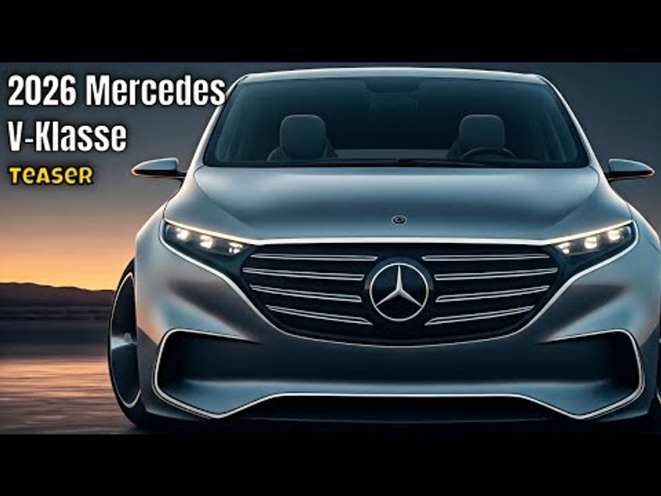 2026 mercedes v-klasse: die vision der zukunft auf der van.ea-plattform