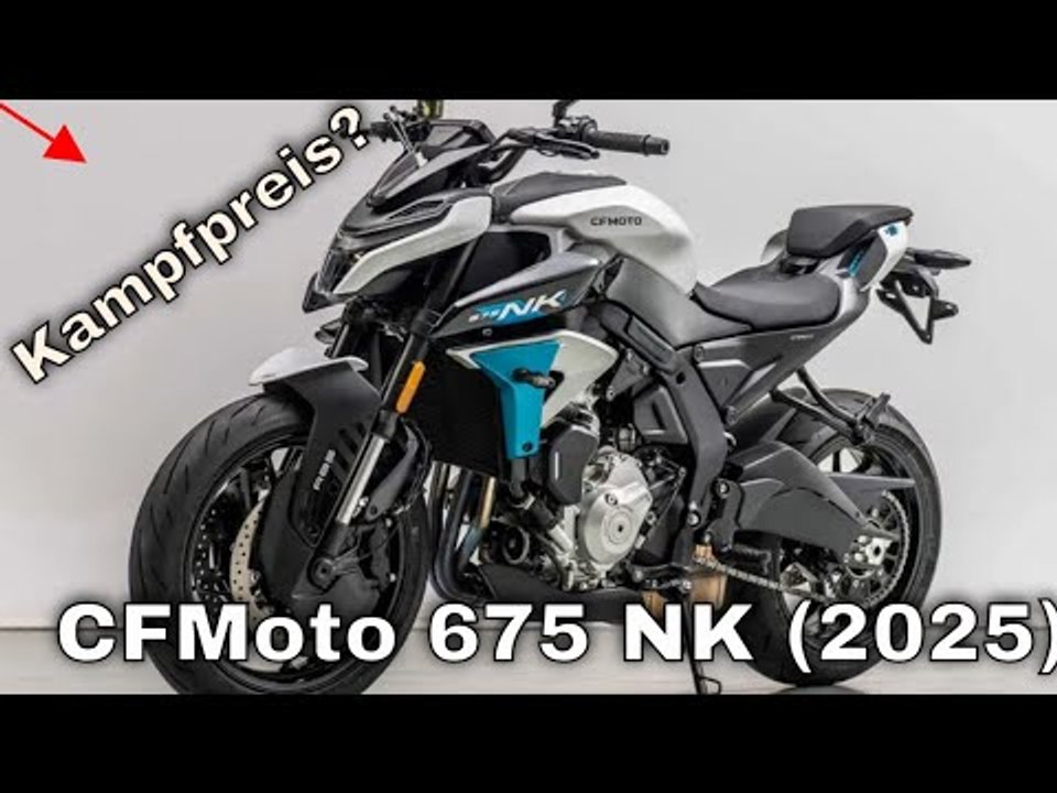 Cfmoto 675 nk 2025: neuer triple-roadster zum kampfpreis | technische details