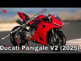 Ducati Panigale V2 (2025) - Neuer Motor, mehr Drehmoment und 16 kg leichter!