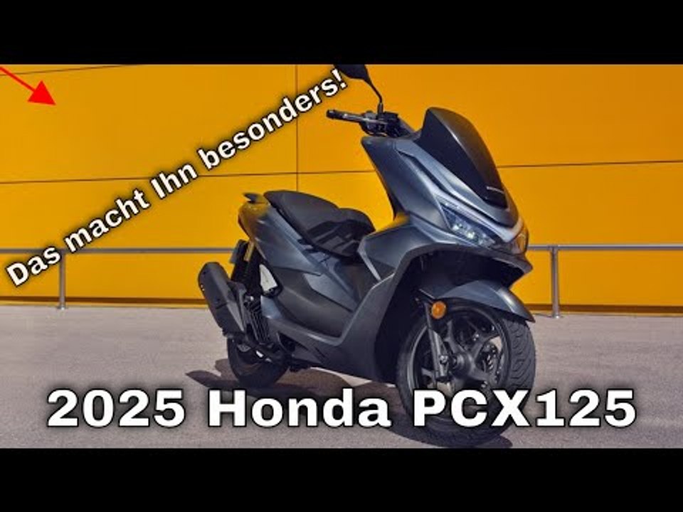 Honda PCX125 2025 – City-Roller mit neuem DX-Upgrade und frischem Design