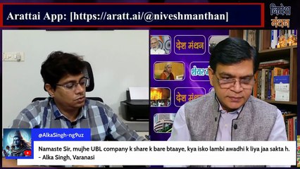 United Breweries Ltd के शेयर में शोमेश कुमार की खास सलाह_ आगे क्या करें _ Share Market Latest News