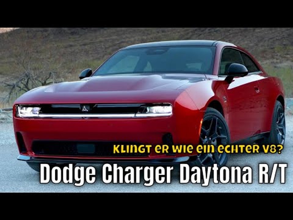 2024 Dodge Charger Daytona R/T – das Elektro-Monster mit 503 PS im Detail
