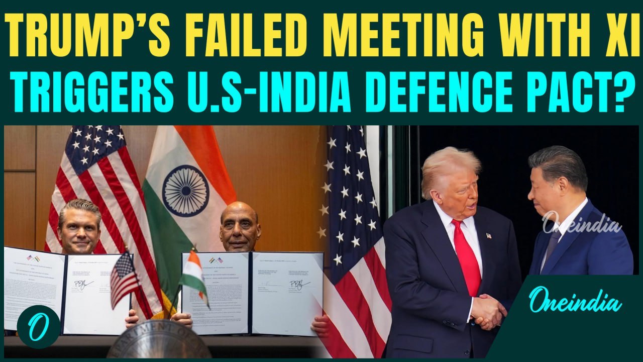 U.S-India Defence Pact SHOCKS China & Pakistan, HUGE 10-Year Defence Deal Sealed After Tariff Tussle