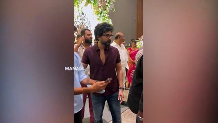 Siddu Jonnalagadda,Manchu Manoj,Saidharam Tej & Many Celebs Visuals @ A Wedding Ceremony