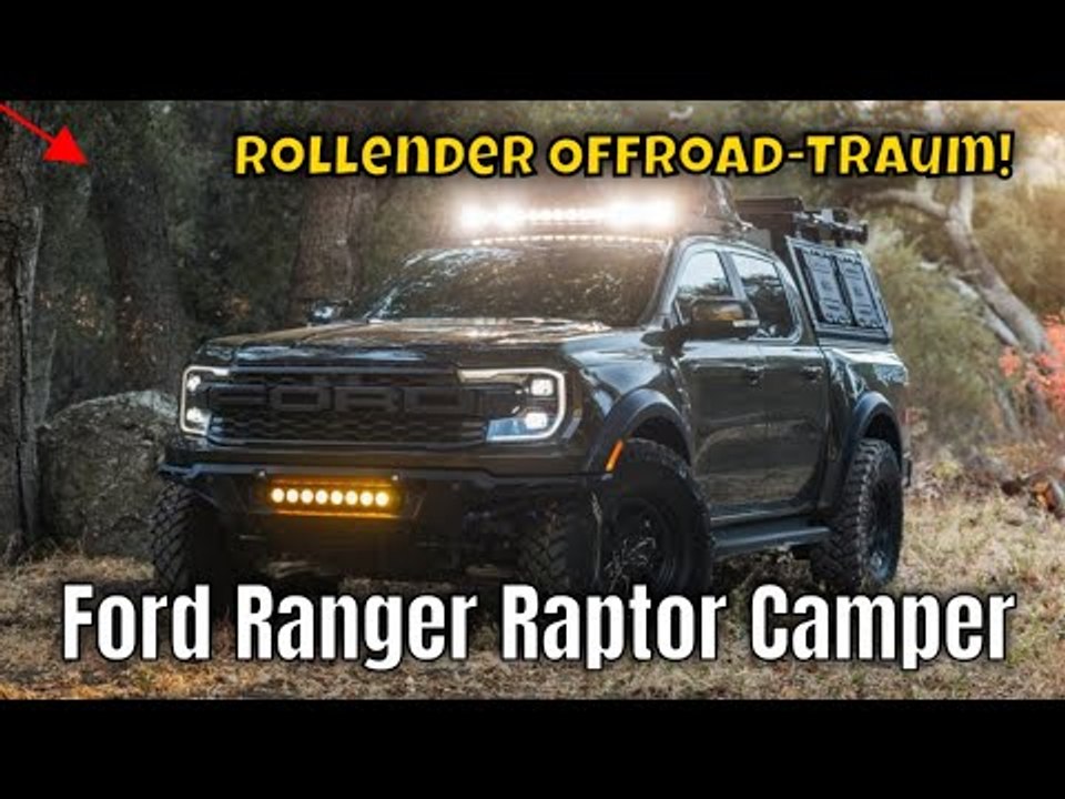 2024 Ford Ranger Raptor als Camper: Dein Offroad-Traum? | die Fakten