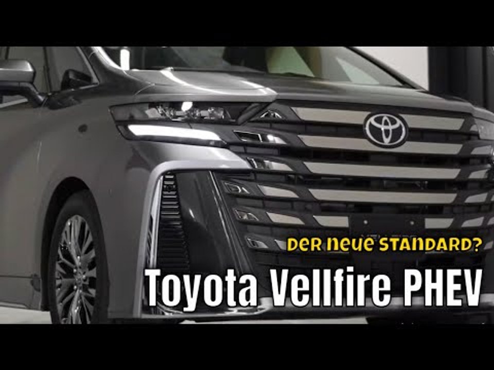 2025 Toyota Vellfire PHEV: Luxus trifft Elektro-Revolution