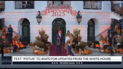 Dolcetto o scherzetto? I doni di Trump e Melania per Halloween