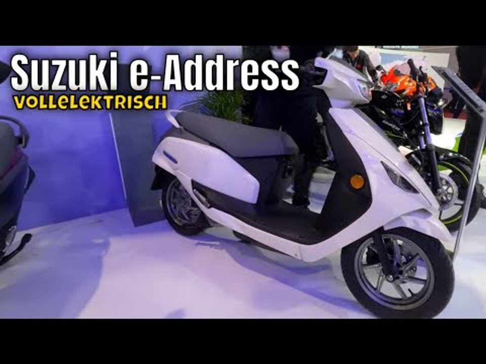 2025 Suzuki e-Address als perfekter Stadtroller vorgestellt