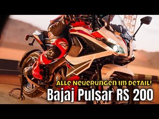 2025 Bajaj Pulsar RS 200 – Alle Updates auf einen Blick
