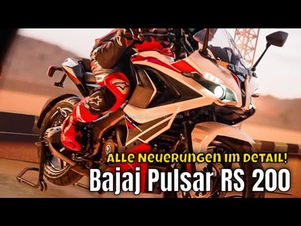 2025 Bajaj Pulsar RS 200 – Alle Updates auf einen Blick