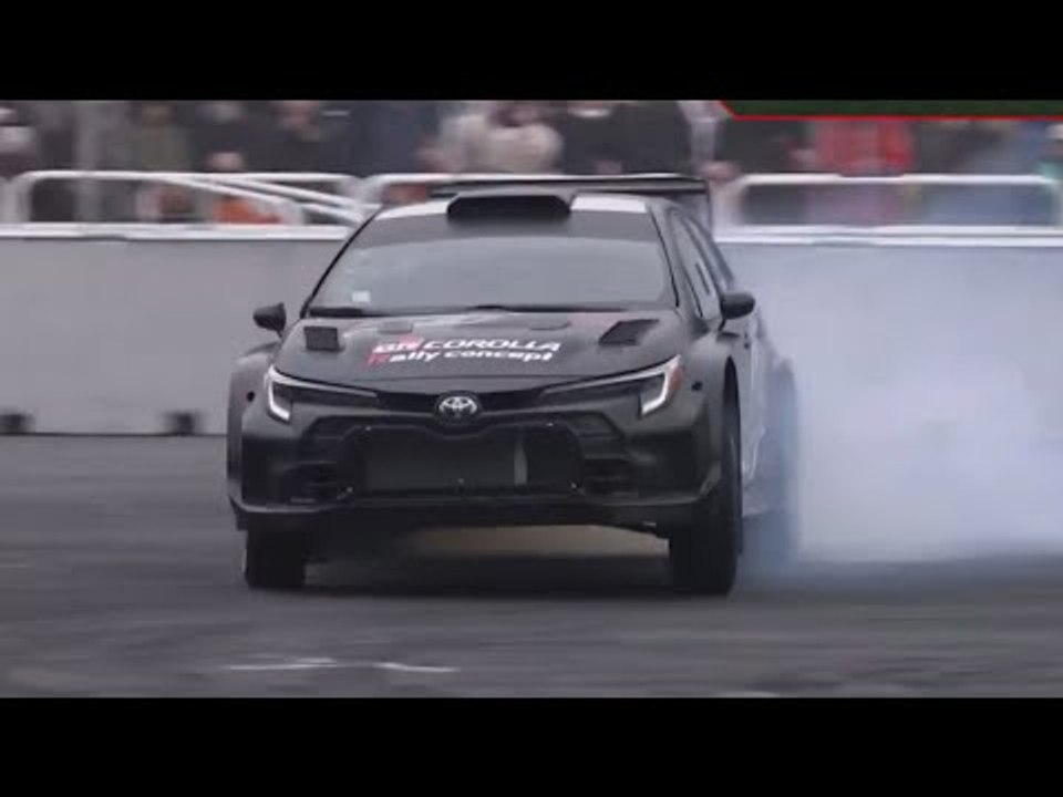 Tokyo Auto Salon 2025: Spektakuläre Toyota Gazoo Racing Rally-Show! (jp)
