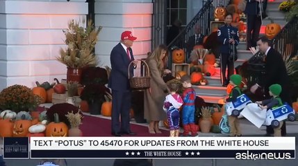 Dolcetto o scherzetto? I doni di Trump e Melania per Halloween