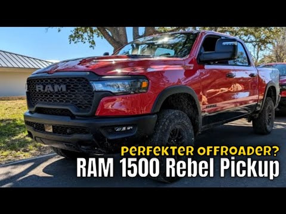 2025 RAM 1500 Rebel Pickup – Offroad-Performance der Extraklasse