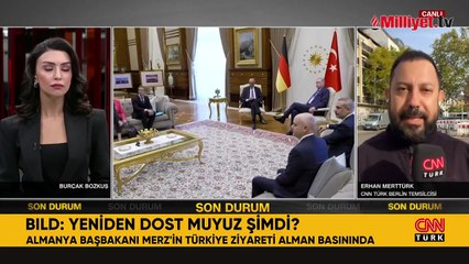 Almanya Şansölyesi Merz'in Türkiye ziyareti Alman basınında! 'Şimdi tekrar dost mu olduk?'
