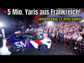 5 Millionen Toyota aus Frankreich: Was macht den Yaris Cross so besonders?