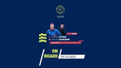 TRANSAT CAFÉ L'OR Le Havre Normandie2025 - Départ au tas, expliqué par Matthieu Blanchard sur MSIG EUROPE