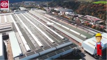 Photovoltaic power plant on the rooftops