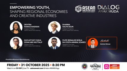 Dialog Anak Muda: Empowering youth, shaping regional economies and creative industries