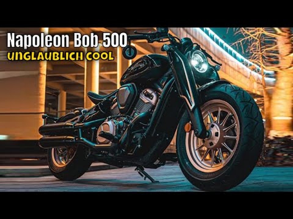 2024 Benda Napoleon Bob 500: Traumhafter A2-Bobber mit einzigartigem Design!