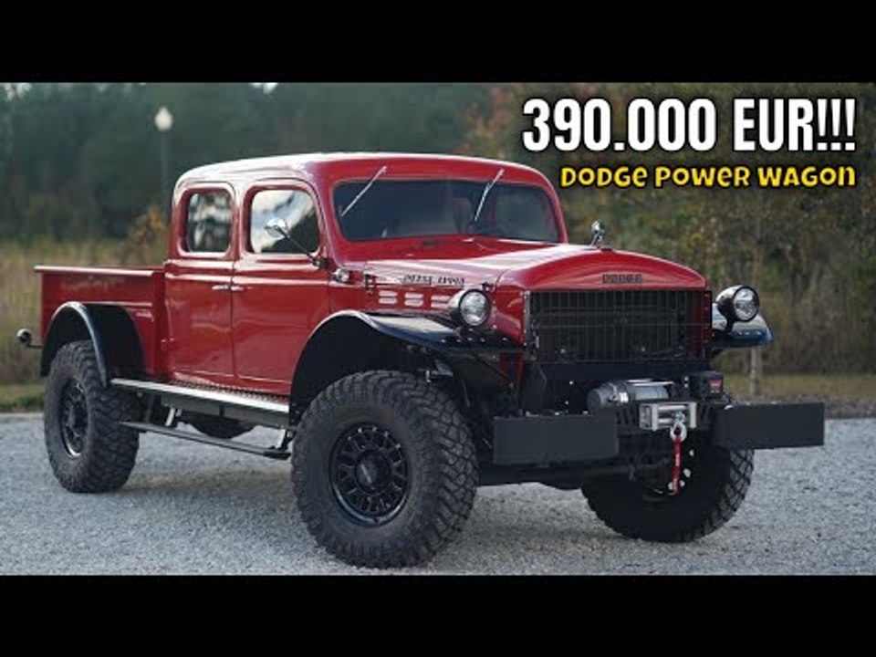 390.000 EUR Restomod Dodge Power Wagon vom Tuner Desert Power Wagons LLC