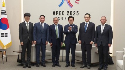 정의선 "관세 감사드린다"...이 대통령 "현대차 잘 돼야" / YTN