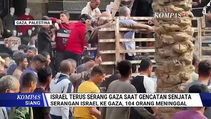 104 Warga Gaza Tewas Akibat Serangan di Tengah Gencatan Senjata, Trump Bela Israel