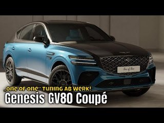 Genesis GV80 Coupé „One of One“ – Luxus auf Maß | was kann die hauseigene Custom-Abteilung?