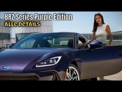 2025 Subaru BRZ Series.Purple: 500 Mal purer Sportwagen-Luxus