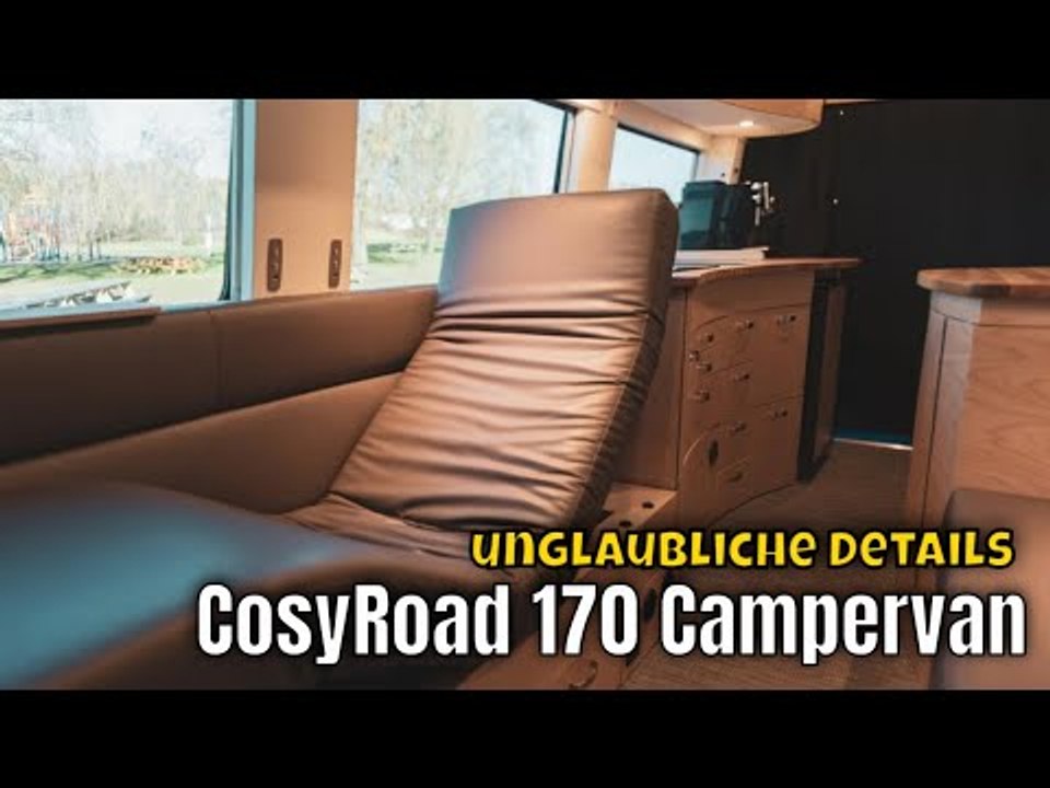 2025 cosyroad 170 – der ultimative luxus-camper mit zero gravity seats