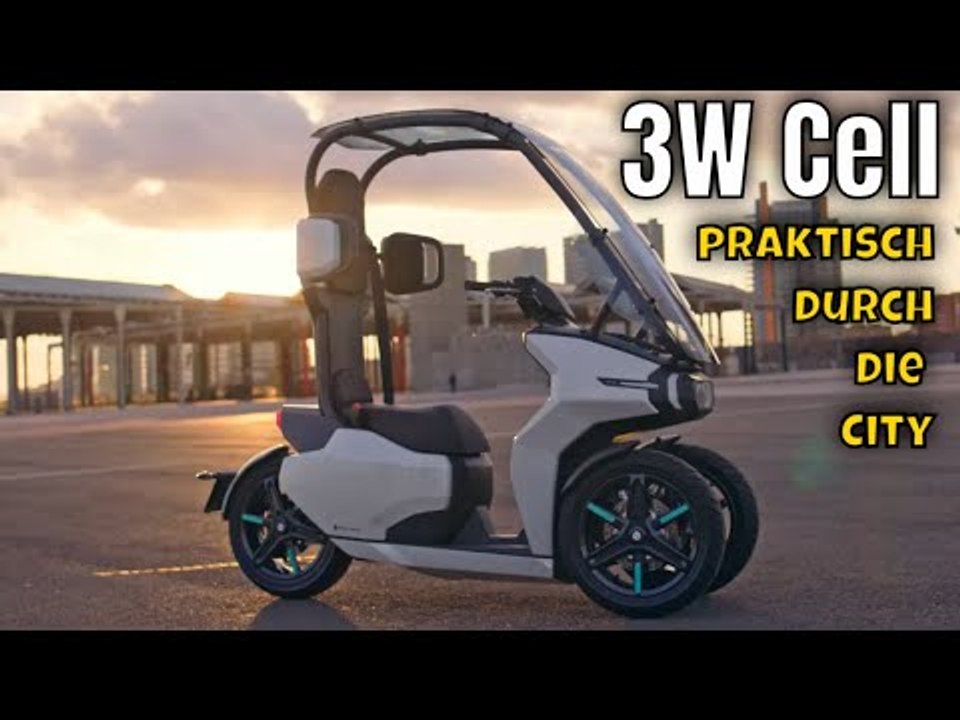 Dreirad ohne Helm fahren – Der elektrische 3W Cell erklärt