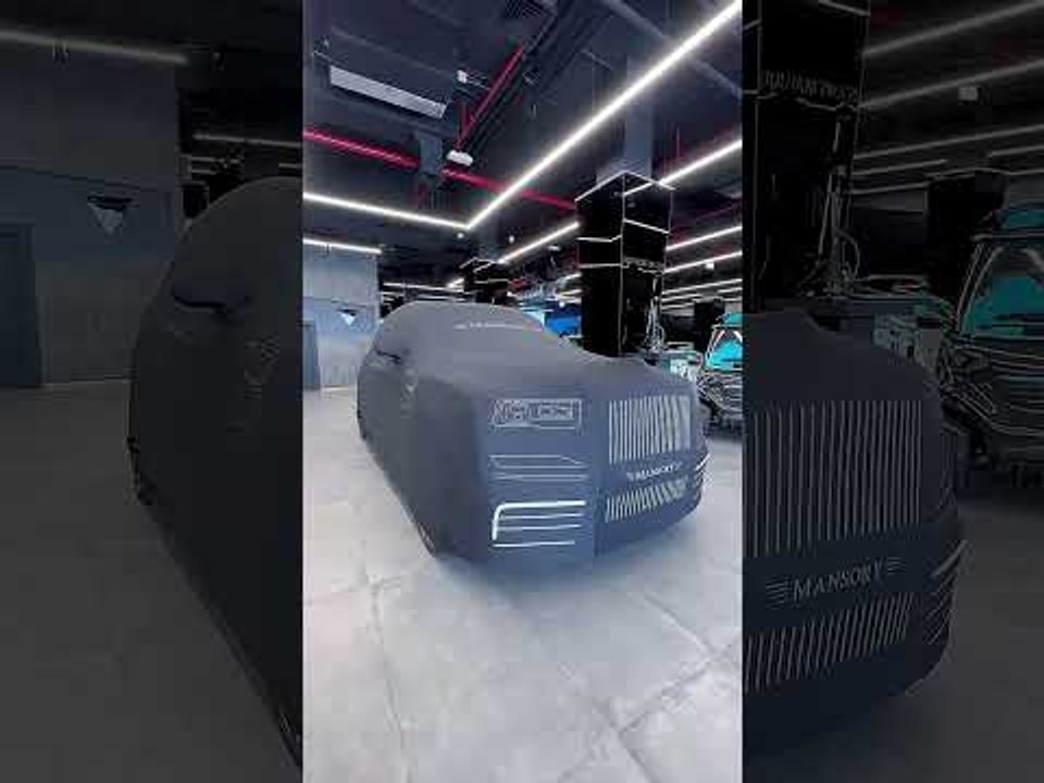 Luxus pur: MANSORY Car Cover für den Rolls Royce Cullinan | unglaublich cool