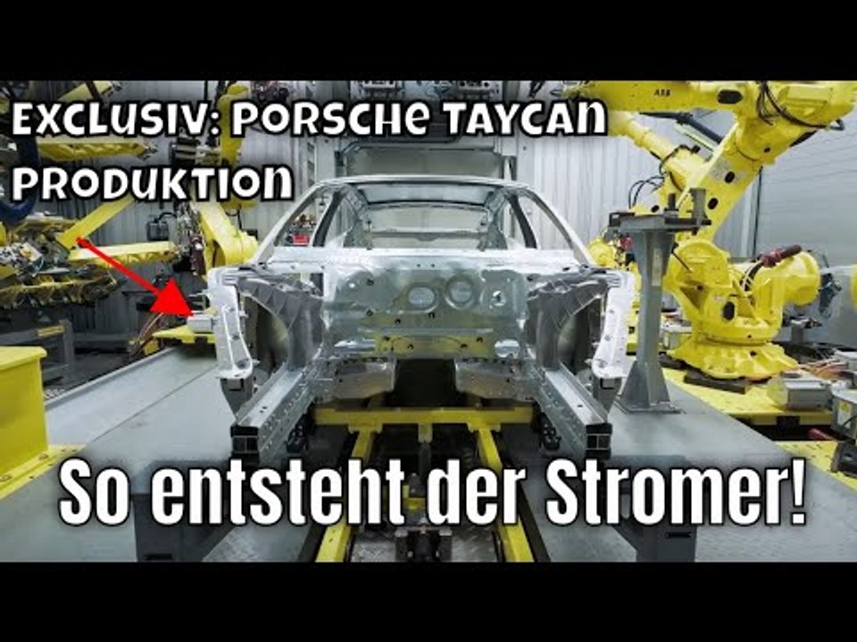 Porsche Taycan Produktion Zuffenhausen: Exklusive Einblicke in jedes Detail der Fertigung!