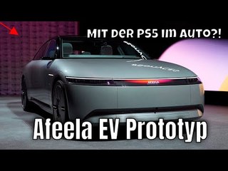 2025 Afeela EV: Sony/Honda Kooperation mit 400 PS, High-Tech & Gaming | die Fakten