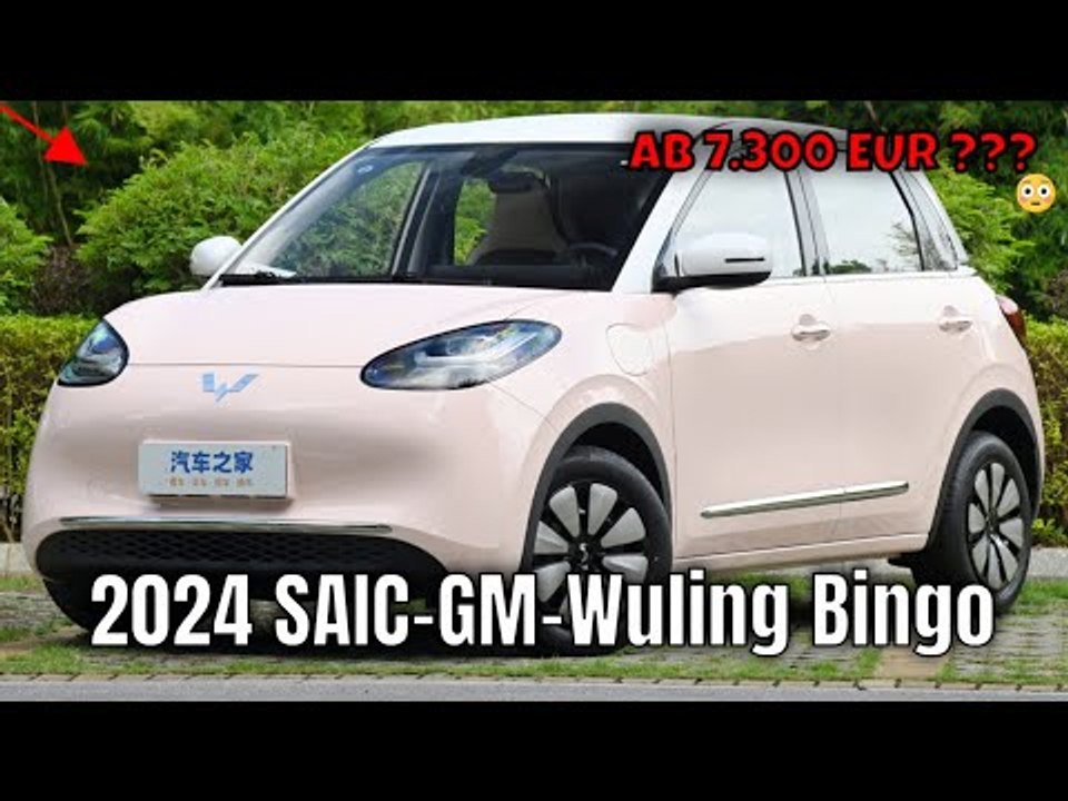 Preis-Hammer: 2024 Wuling Bingo E-Kleinwagen ab 7.300 € | die Fakten