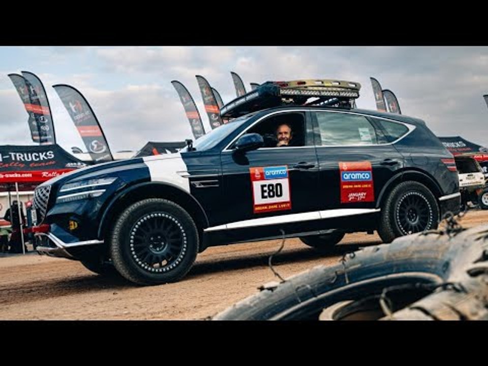 2025 Genesis GV80 Desert Edition | Jacky Ickx wieder am Steuer zur Dakar