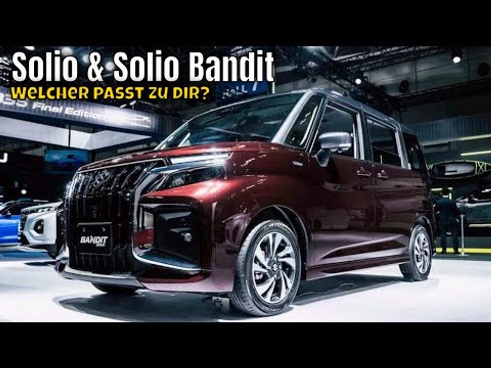 Kompakt & Stylisch: 2025 Suzuki Solio und Solio Bandit im Check!