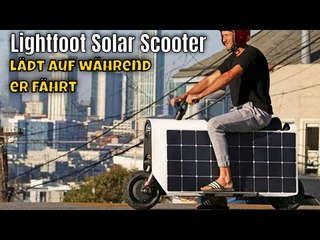 Otherlab Lightfoot Solar Scooter: Elektroroller mit integrierten Solarzellen?