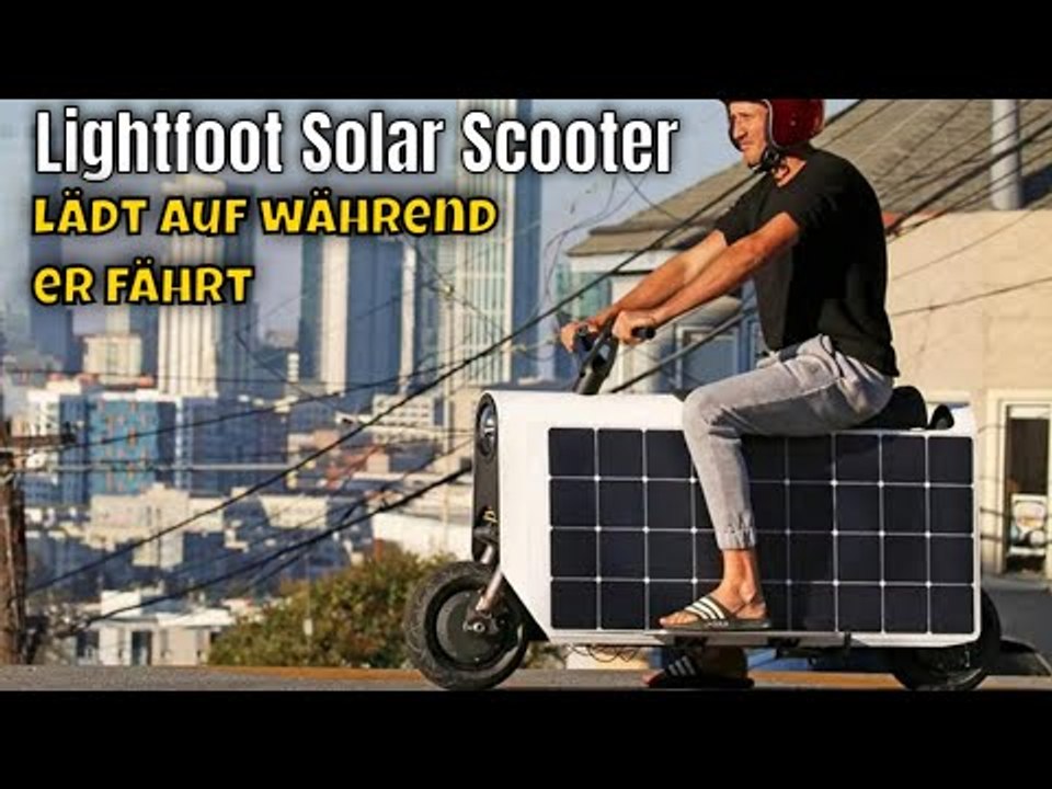 Otherlab Lightfoot Solar Scooter: Elektroroller mit integrierten Solarzellen?