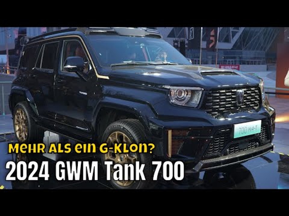 2024 GWM Tank 700: Chinas Luxus-SUV mit 523 PS als G-Klasse Gegner?