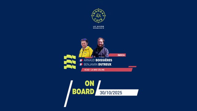 TRANSAT CAFÉ L'OR Le Havre Normandie2025 - Ça cravache à bord du bateau 4CAD - LA MIE CÂLINE