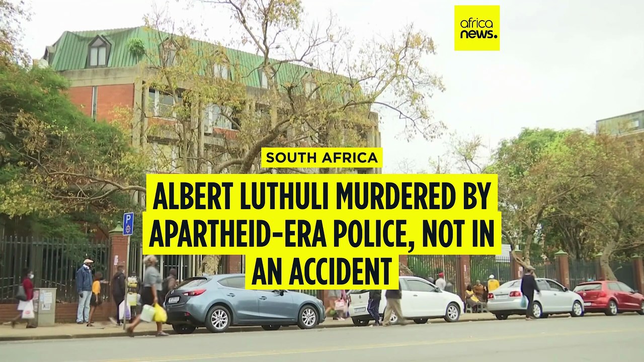 South African court rules anti-Apartheid icon Albert Luthuli was murdered, not killed in accident
